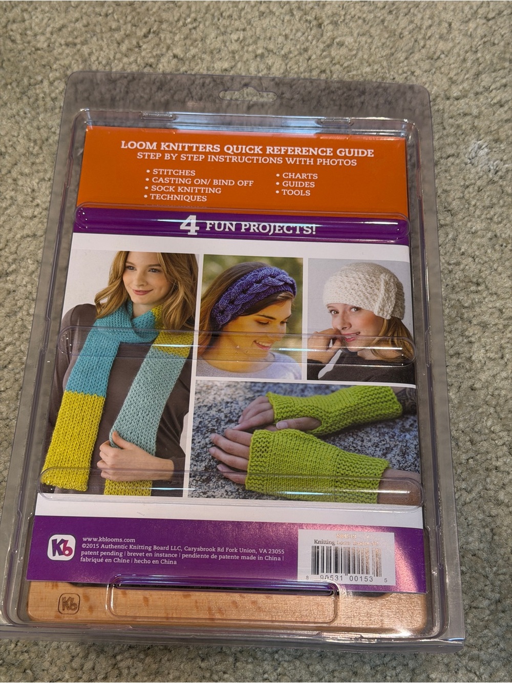 Loom Knitting Basics Kit - Picture 3 of 4